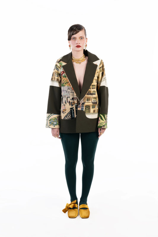 Blazer — Barcelona Mosaic Gobelin