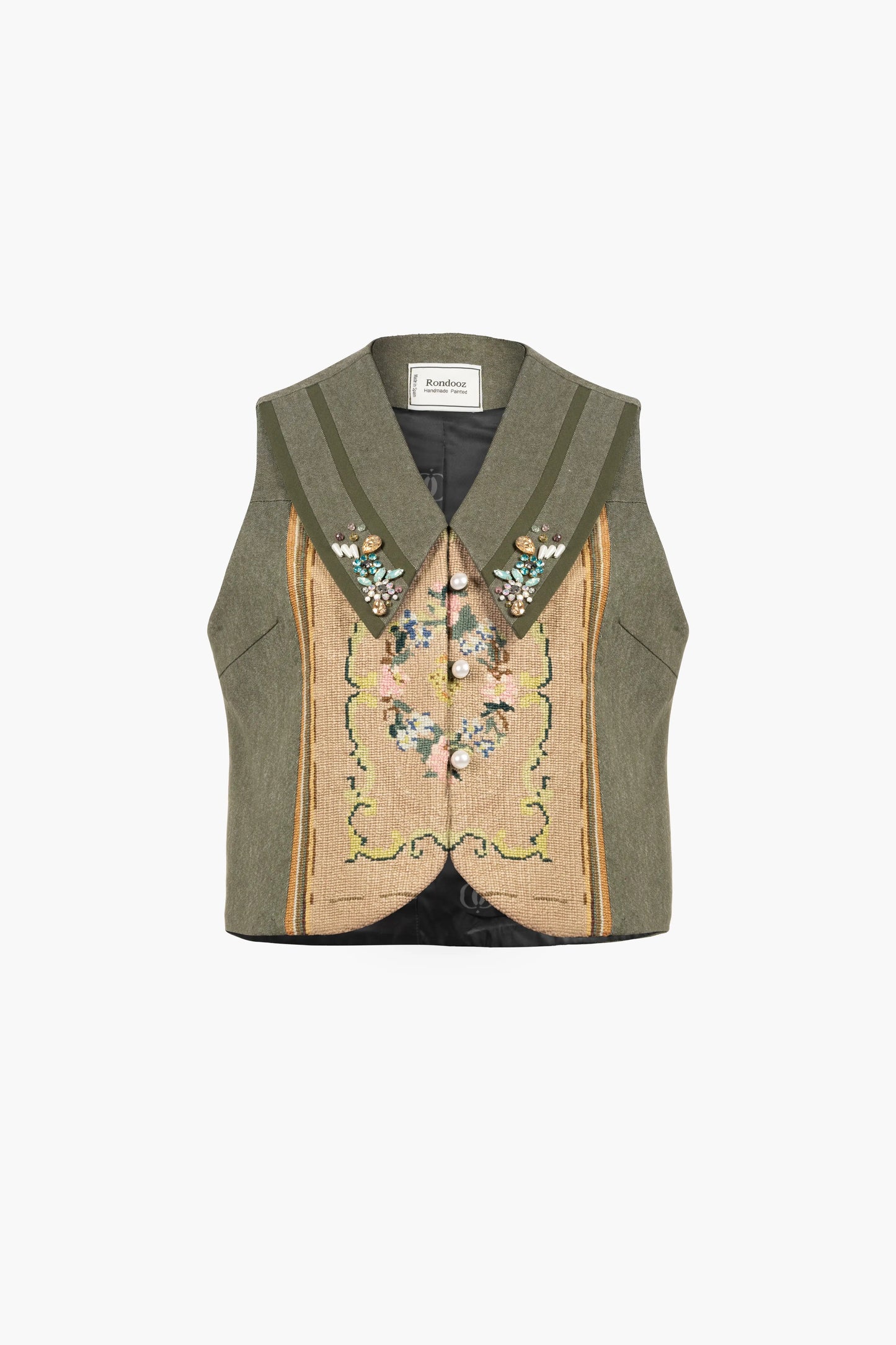 Vest — Olive Bloom