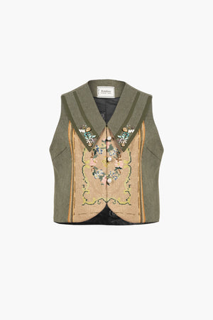 Vest — Olive Bloom