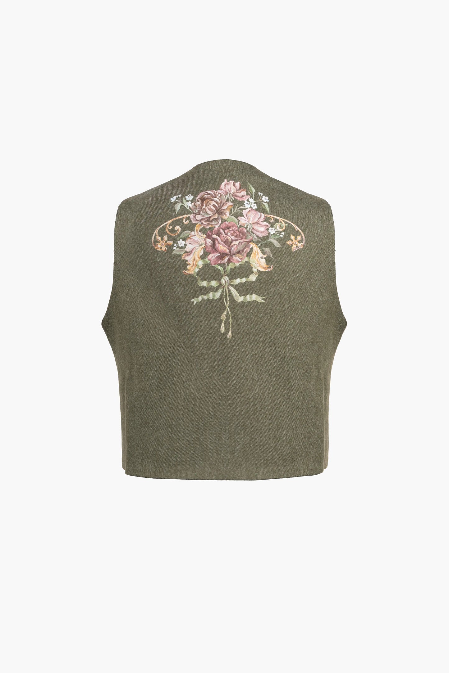 Vest — Olive Bloom