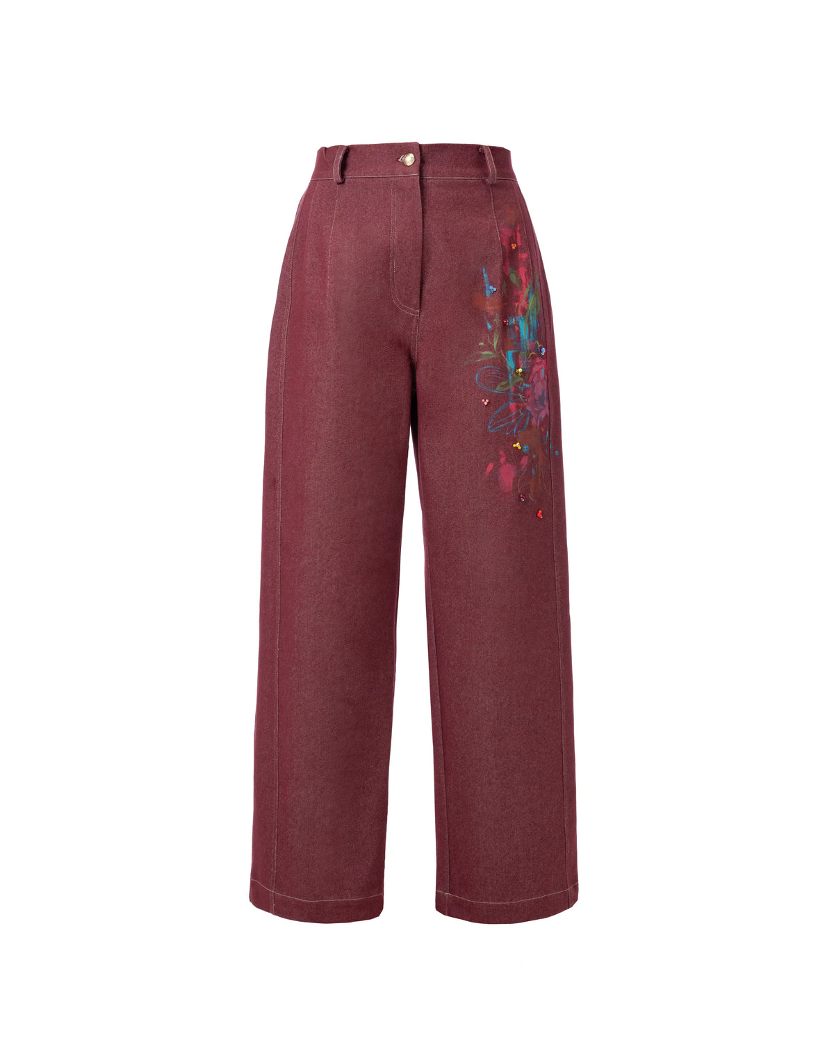 Trousers — Crimson Aftertrace