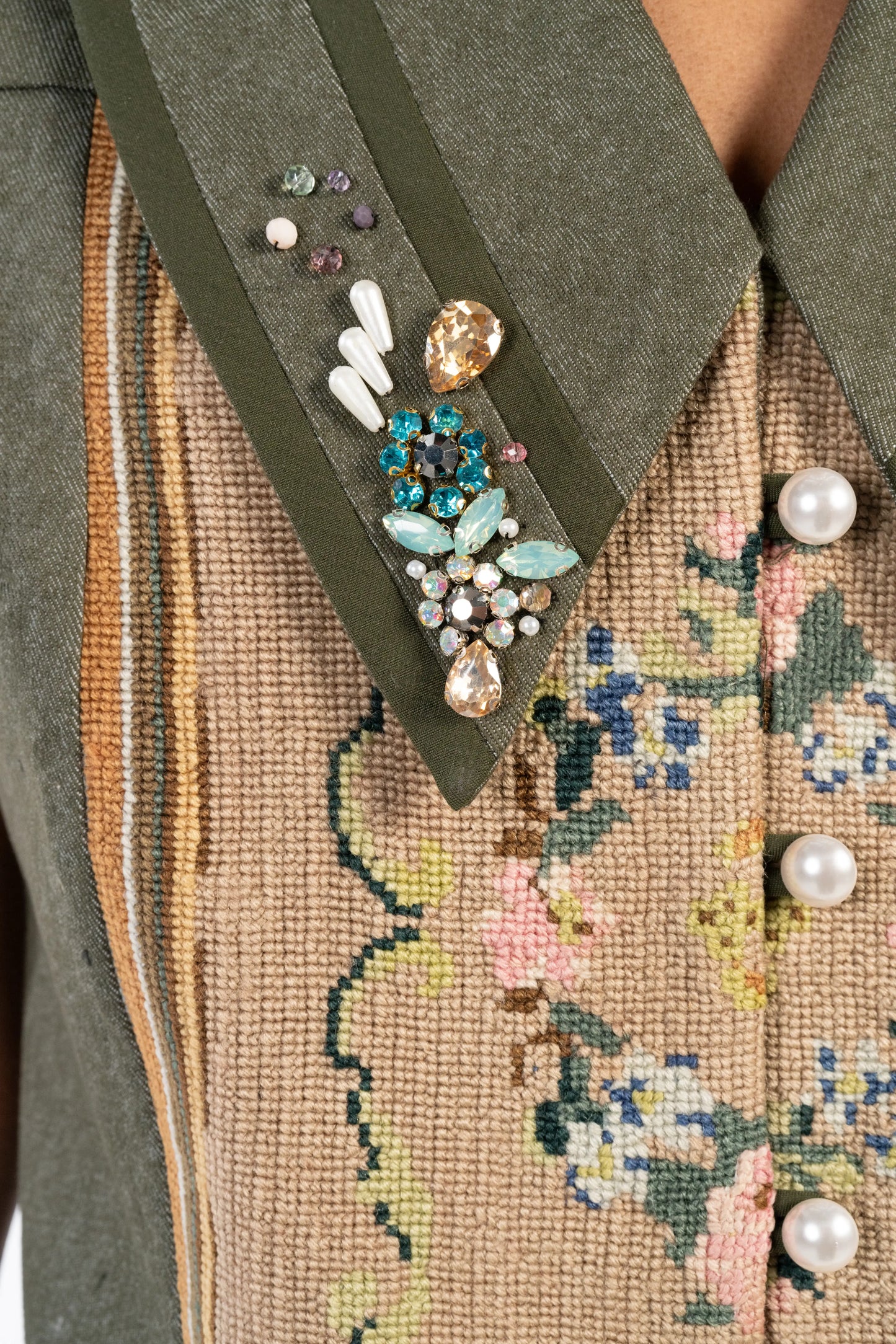 Vest — Olive Bloom