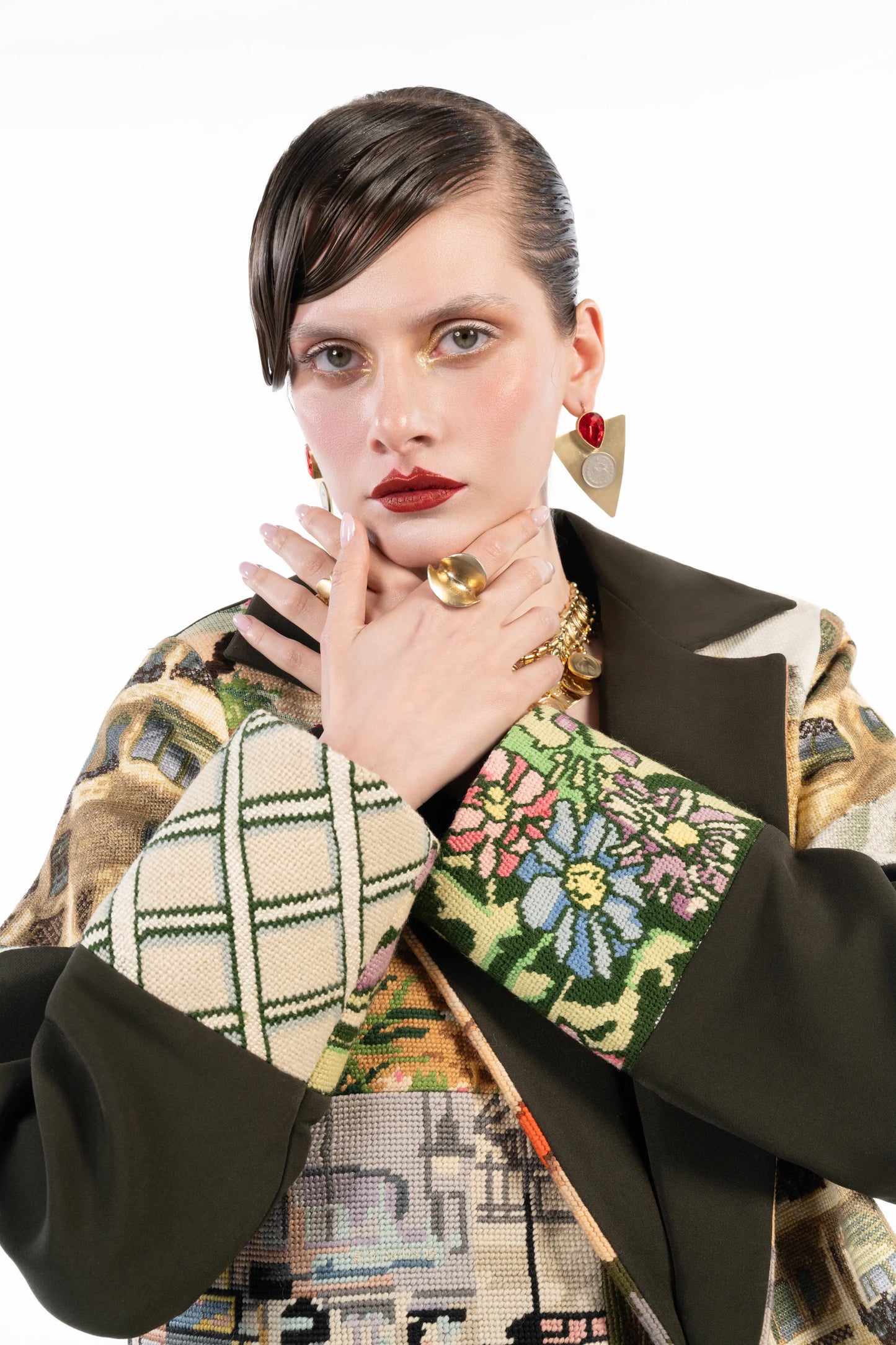 Blazer — Barcelona Mosaic Gobelin