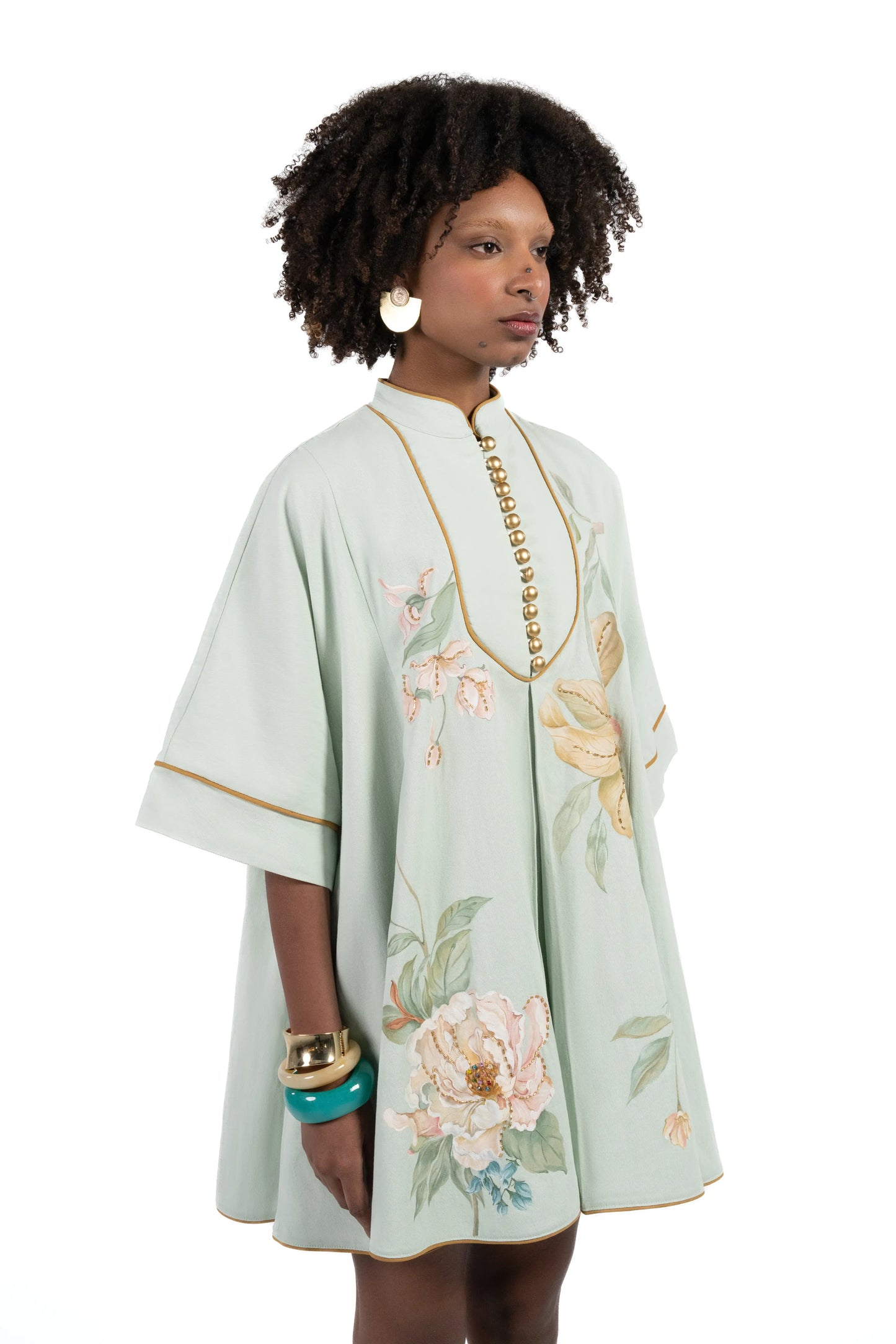 Dress — Mint Green Garden