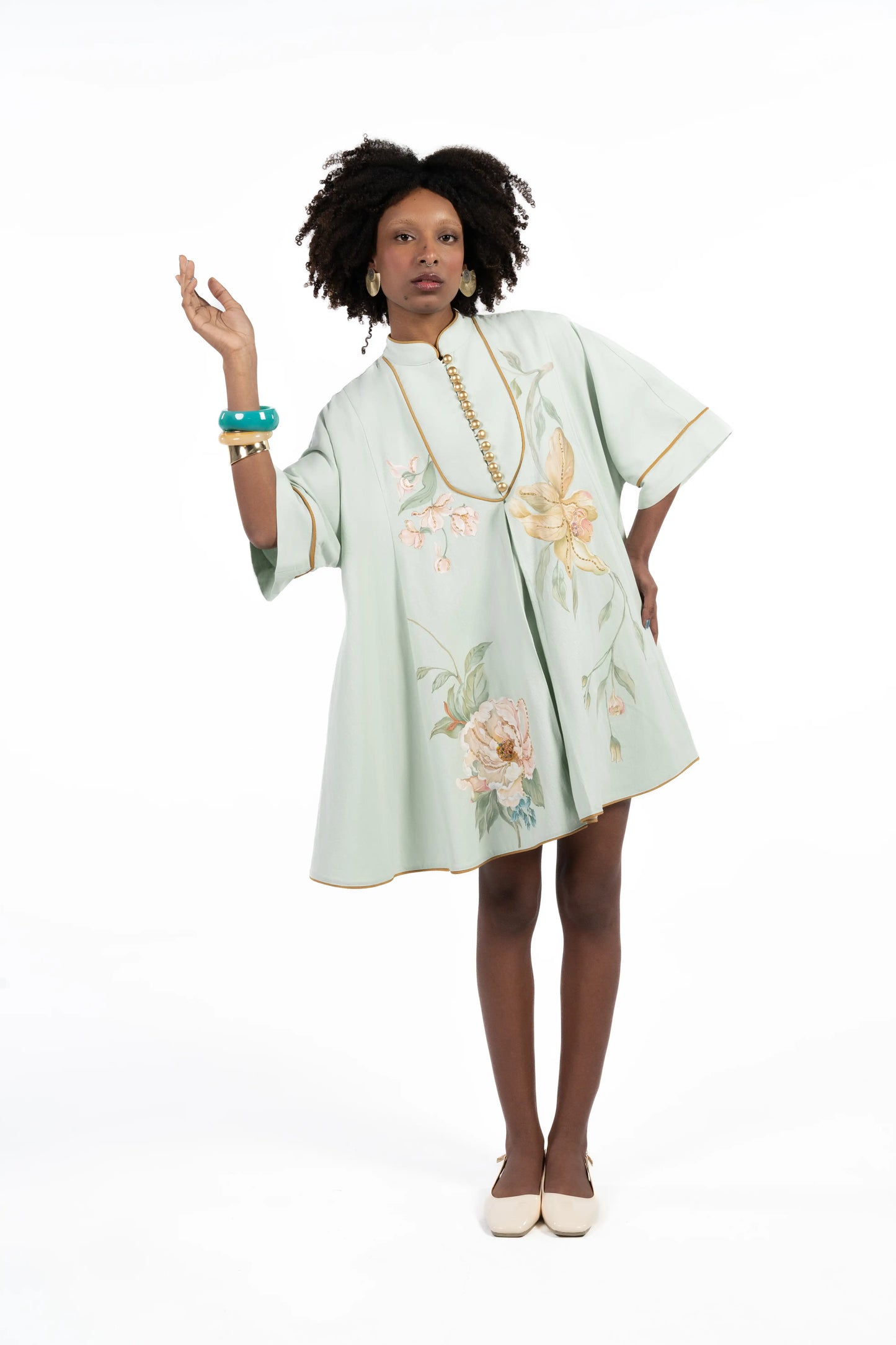 Dress — Mint Green Garden